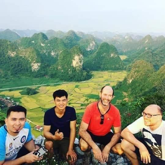 Nung An Homestay Quang Uyen Kültér fotó